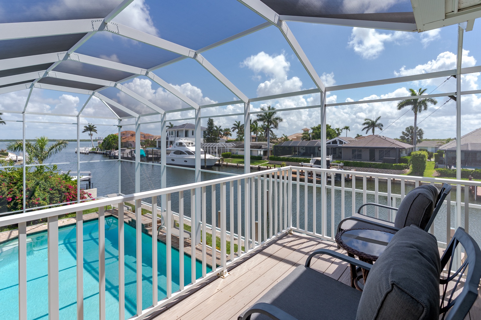 Second Floor Master Suite King Balcony North View