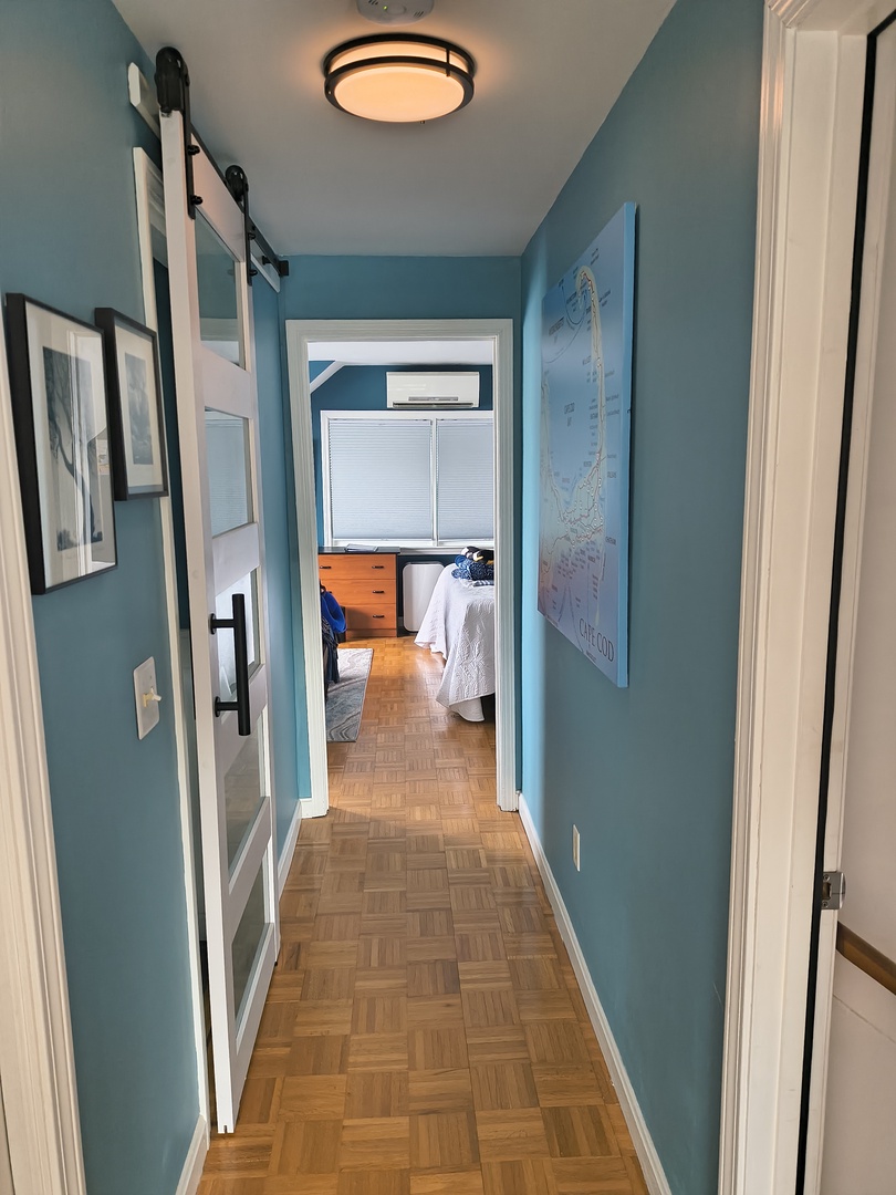 Hallway to bedroom