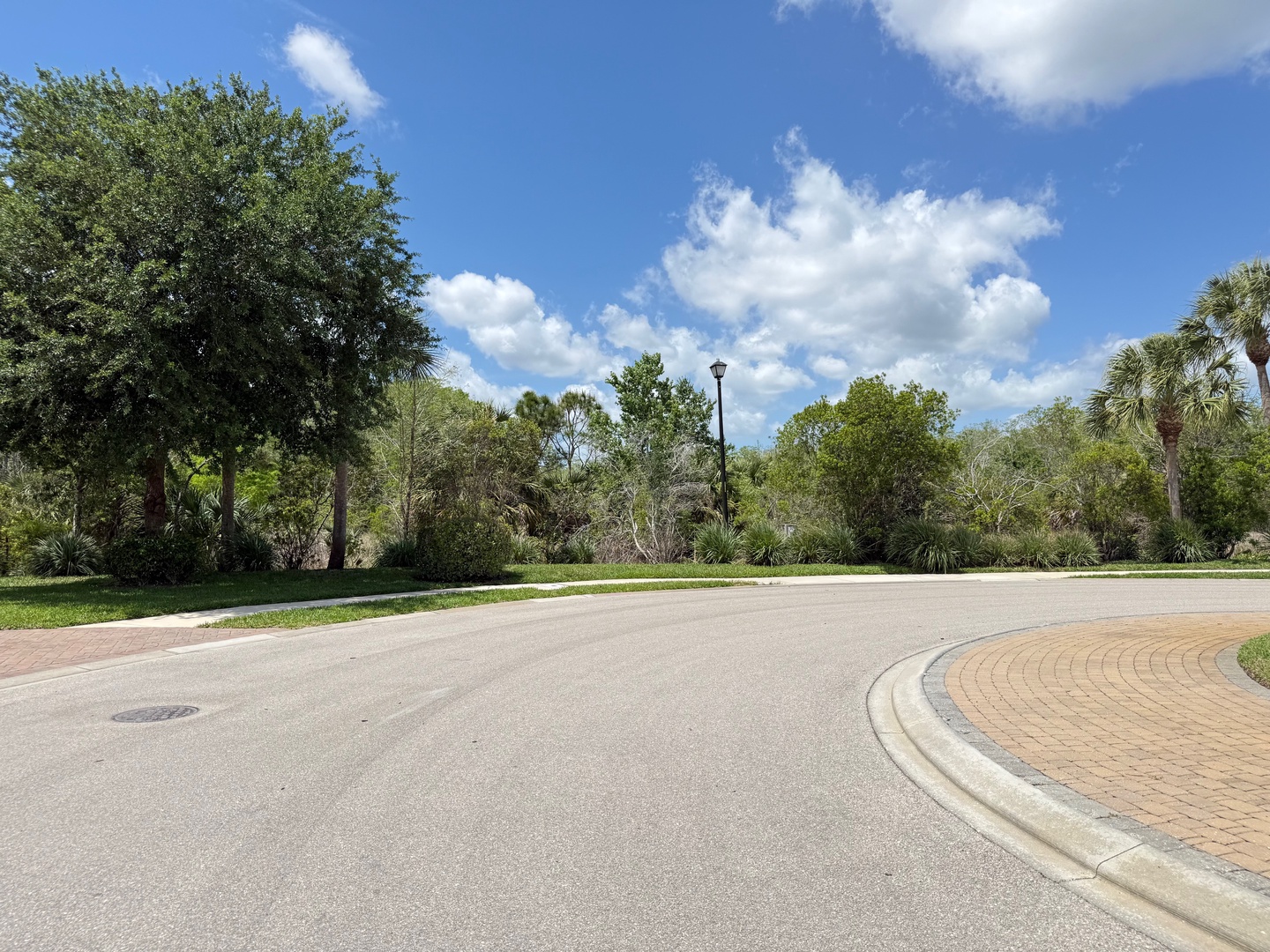 Culdesac location Beautiful tree-lined neighborhood streets create a peaceful residential setting with mature landscaping and well-maintained surroundings.