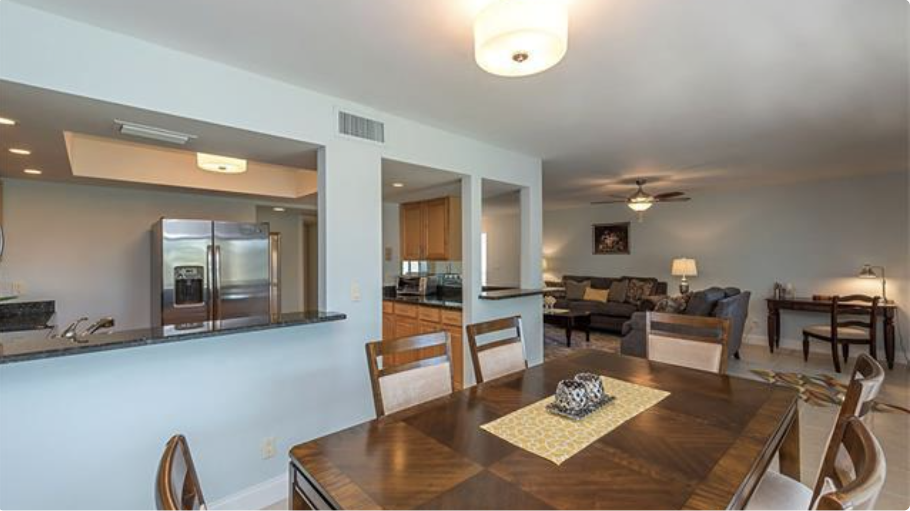 Step into your open-concept haven, where the spacious dining area flows seamlessly into the kitchen and living room—perfect for gathering, cooking, and unwinding in comfort.