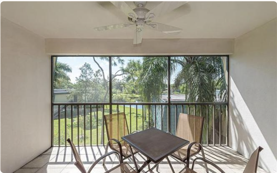 Step onto your private screened balcony, where morning coffee or evening drinks are served with serene lakeside views and tropical breezes overhead.