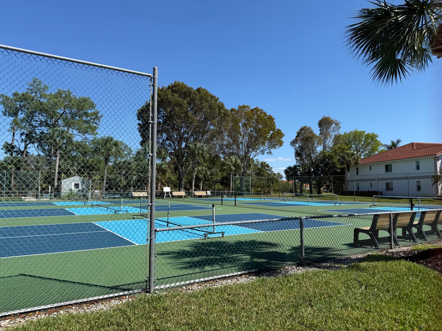 6 Pickleball Courts