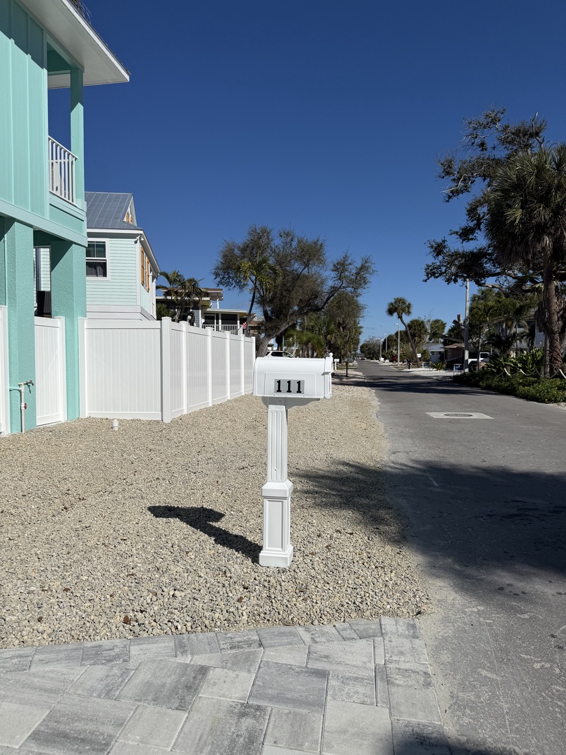 Modern beachfront property with direct beach access and tropical surroundings.