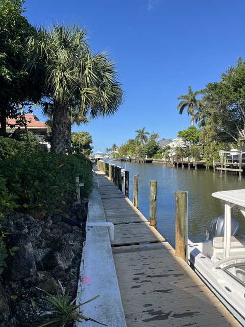 Waterfront access and a private dock create an ideal setting for exploring the canal and nearby coastal waters during your stay.
