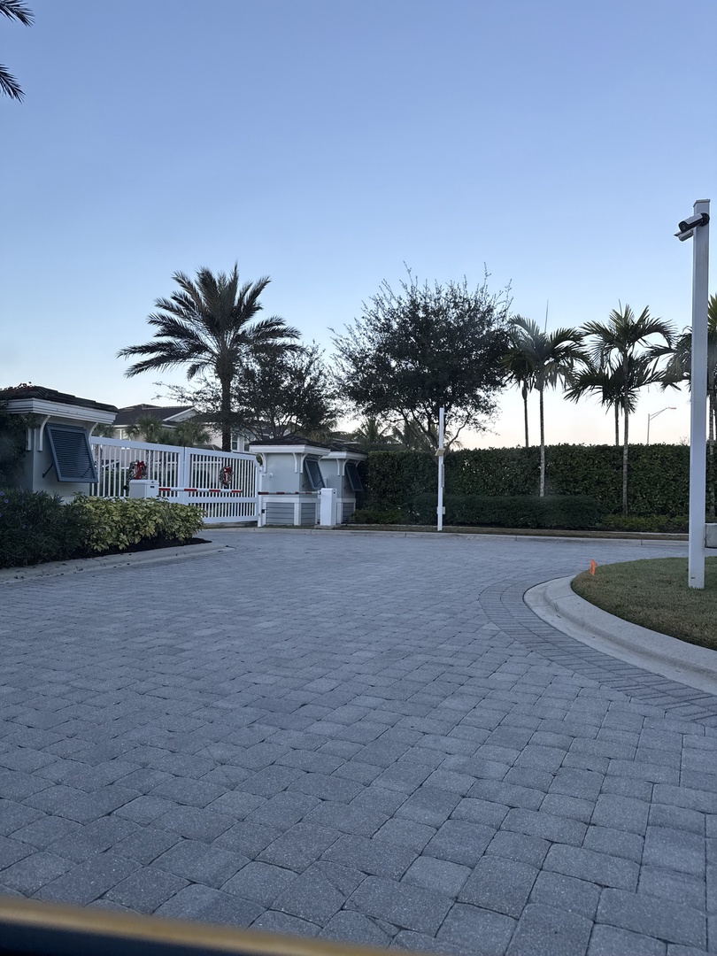 Main Gate entrance code required