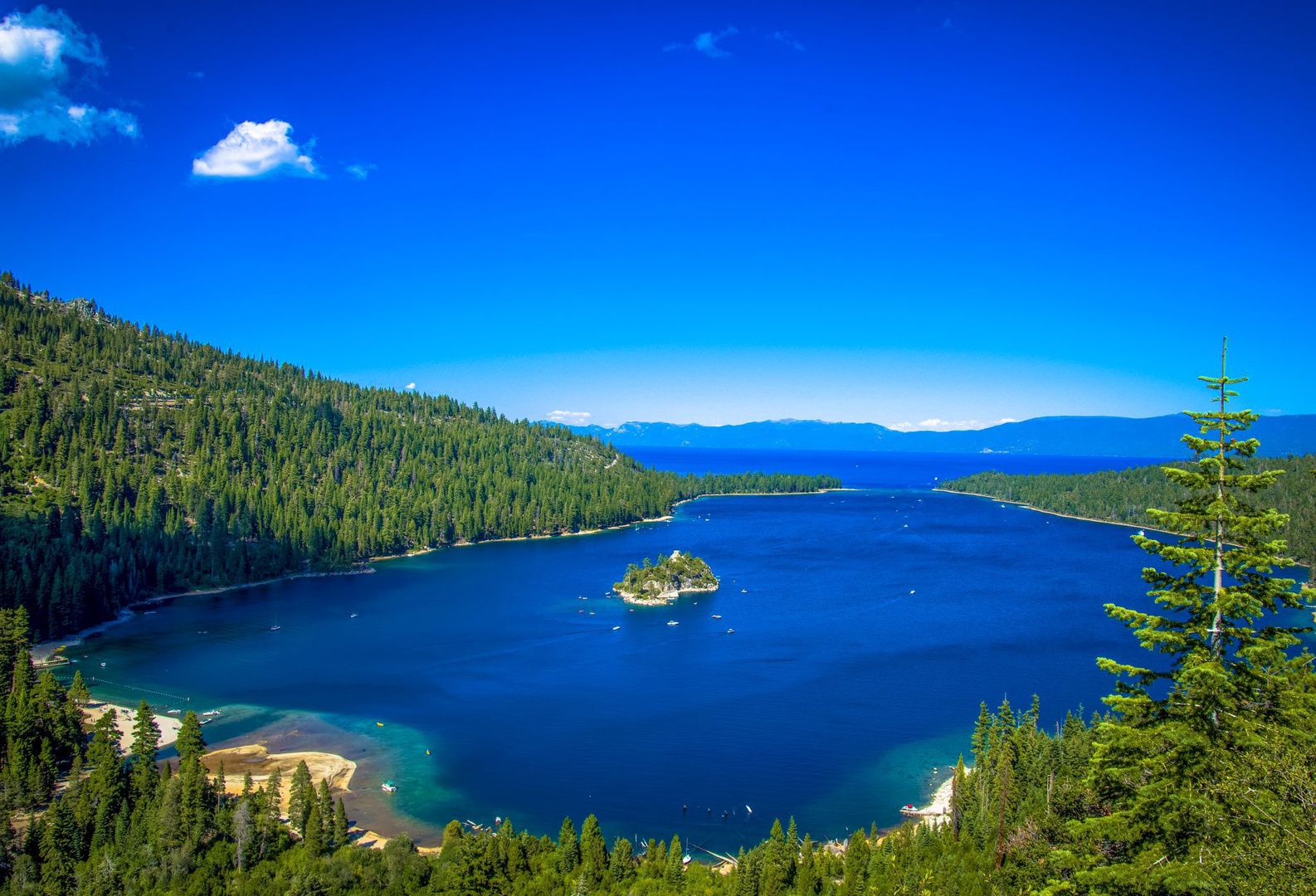 This properties Tahoma location puts you much closer to stunning Emerald Bay, a must see for Lake Tahoe.