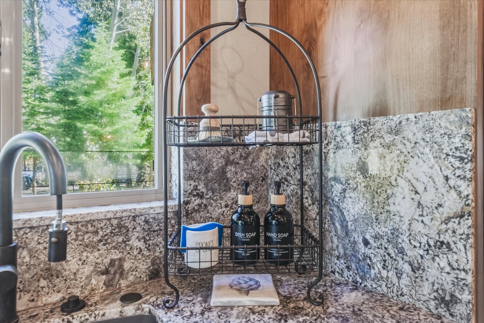 Thoughtfully organized essentials in your well-appointed kitchen.
