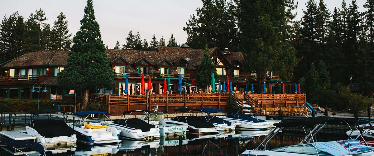 The West Shore has great local marinas and restaurants like Sunnyside and Chambers Landing.