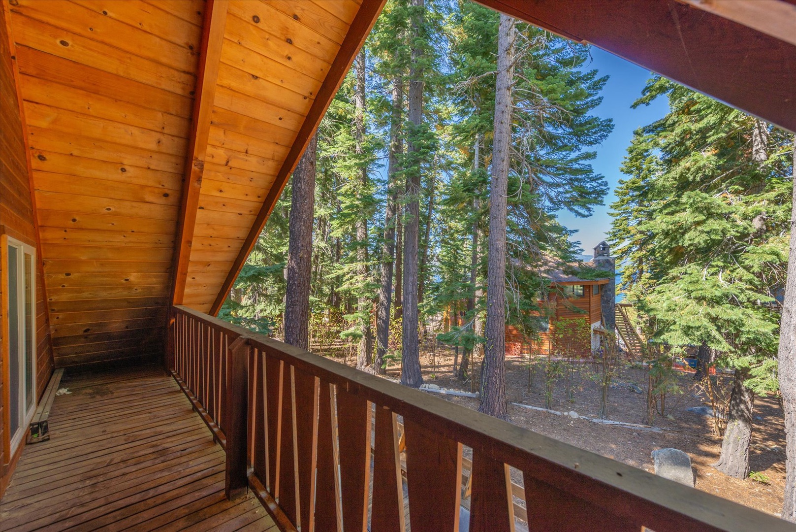 The view from your private balcony where you can unwind and reconnect with nature.