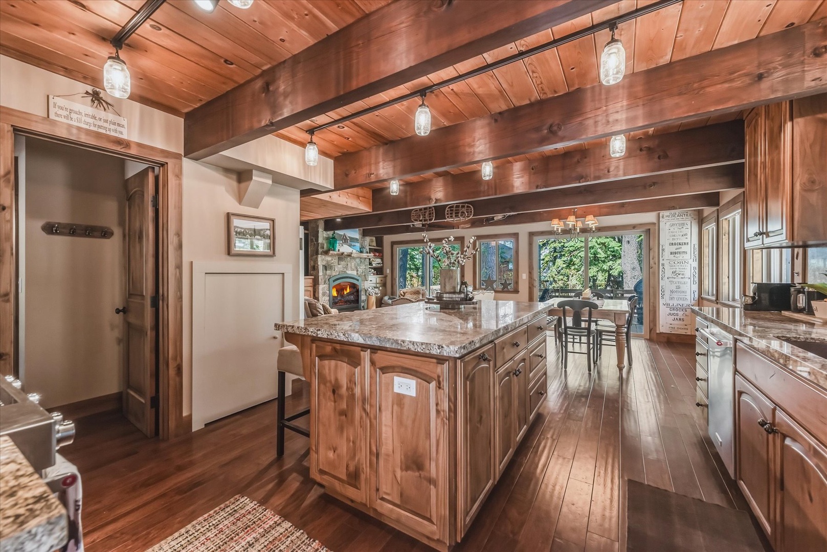 Your kitchen opens to a the living and dining area—the ideal gathering space for cooking, sharing stories, and unwinding together.