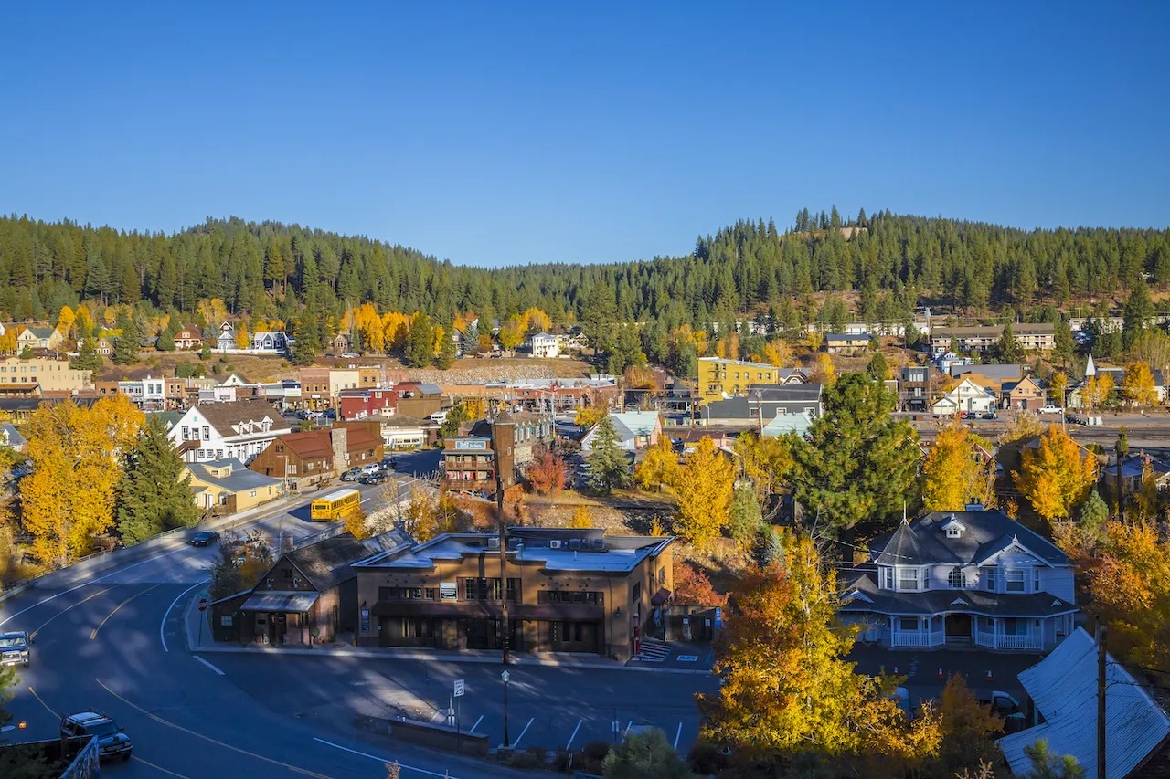 Historic downtown Truckee