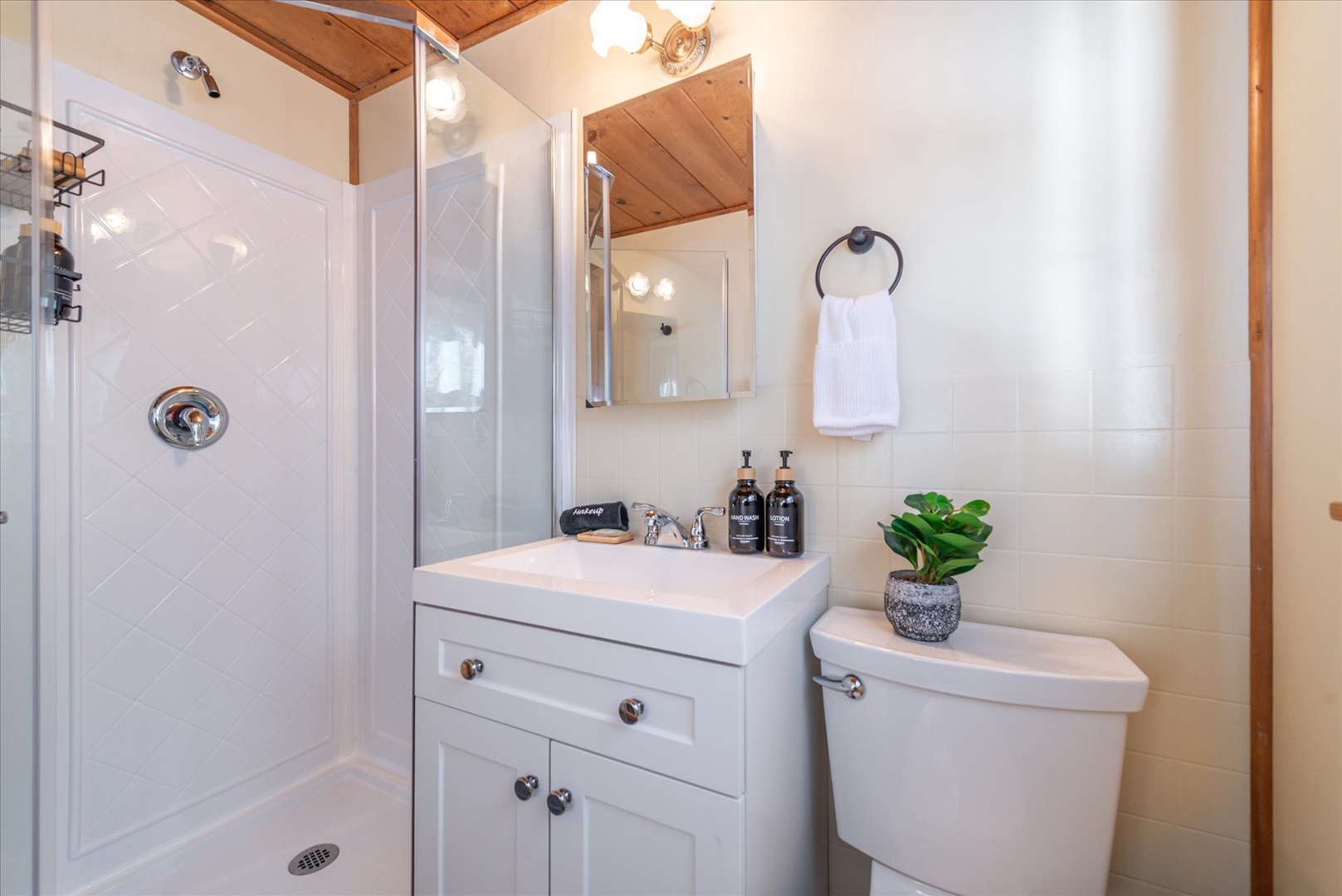 Your bathroom is provided with amenities for your comfort during your stay.
