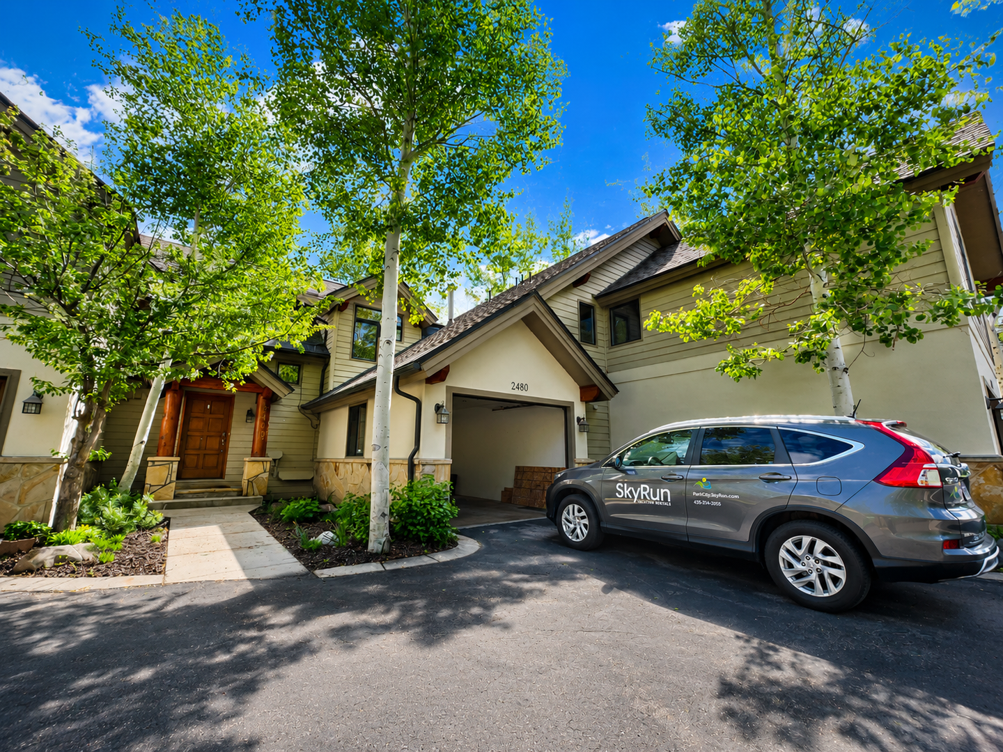 Enjoy the convenience of one dedicated, covered parking space in our private garage, ensuring your vehicle is safe and secure throughout your stay.
