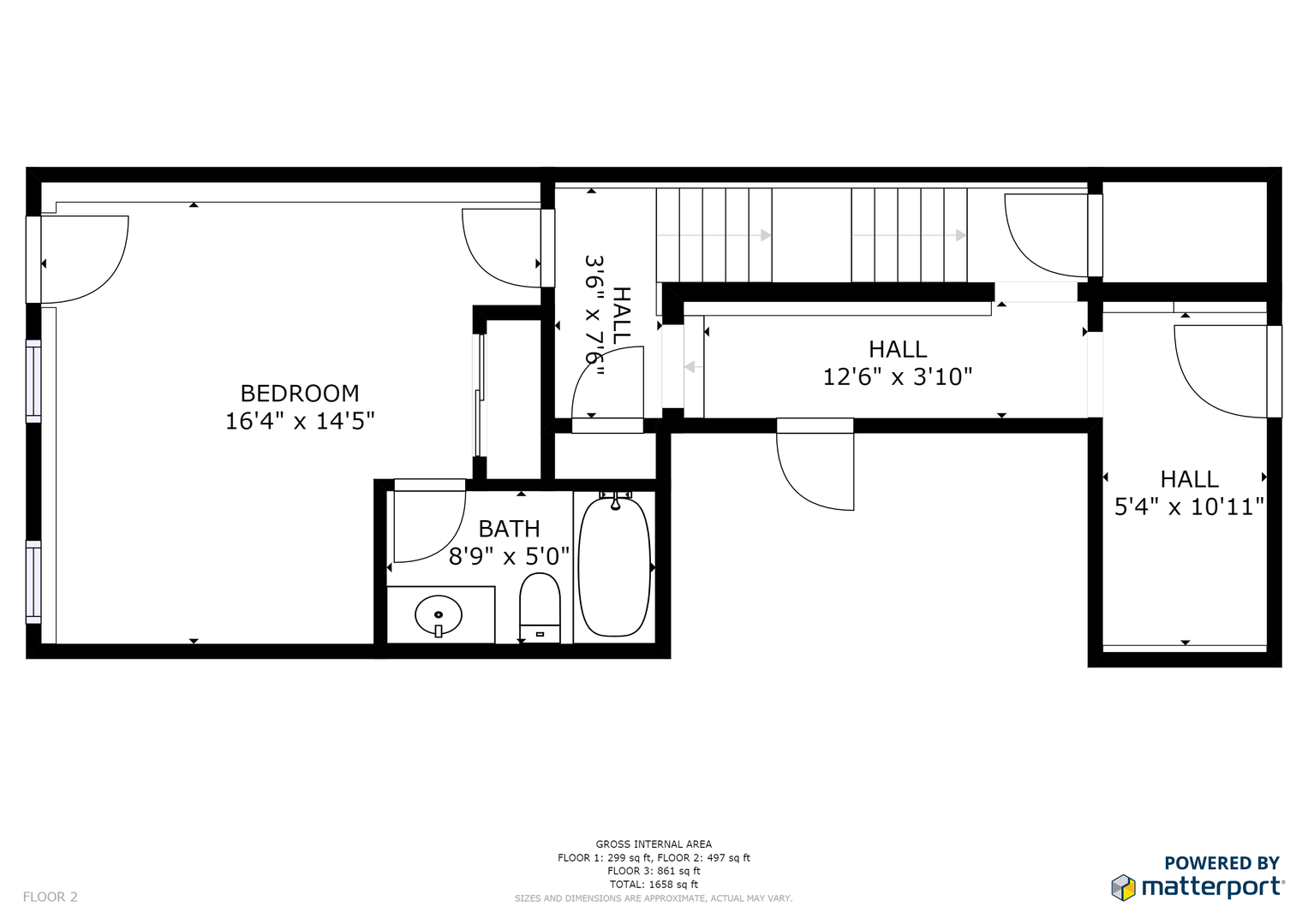 Middle Level Floor Plan