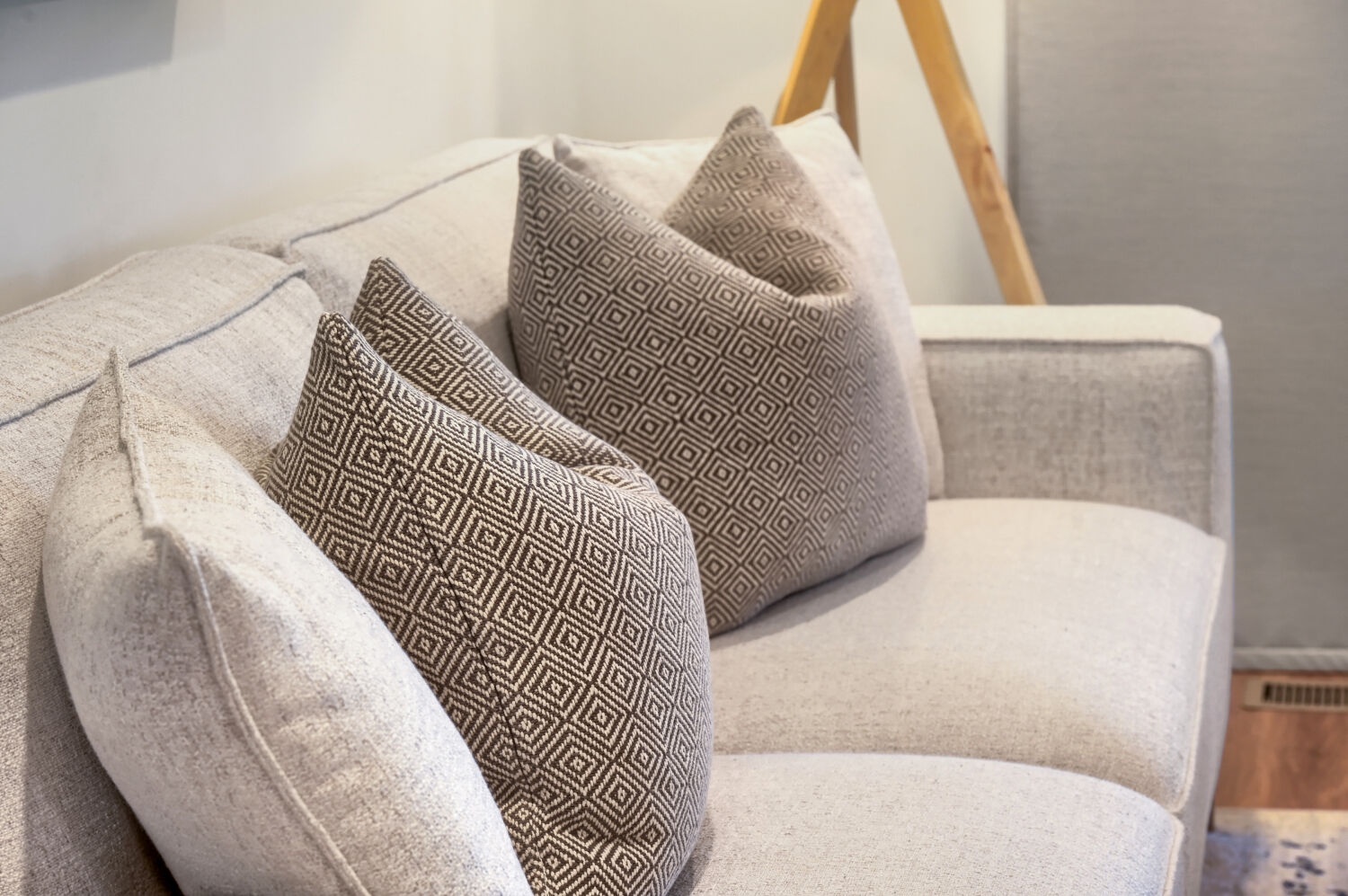 Sink into plush cushions and unwind in a bright, beautifully appointed living space designed for your comfort.