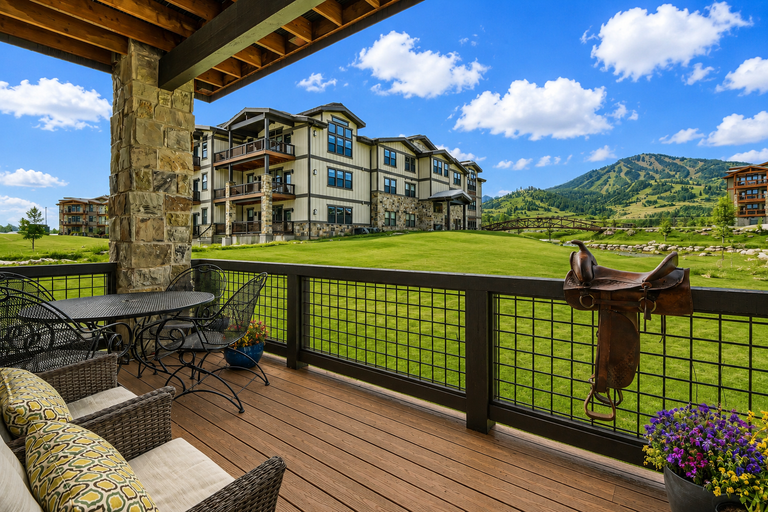 summer deck photo