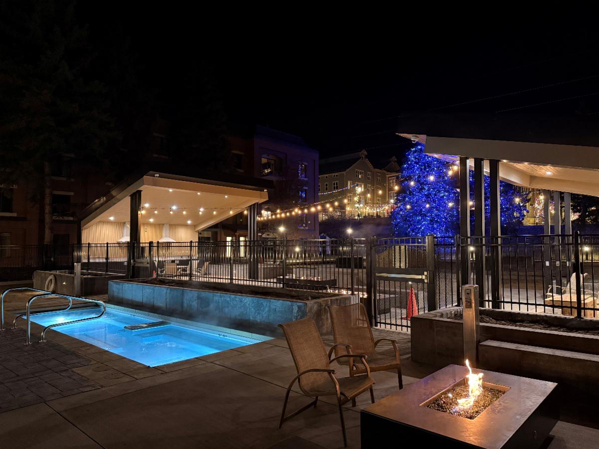 Enjoy the Warm Summer Nights Under the Lights. Cozy up next to the Fire Pit and Gaze upon the Starry Sky