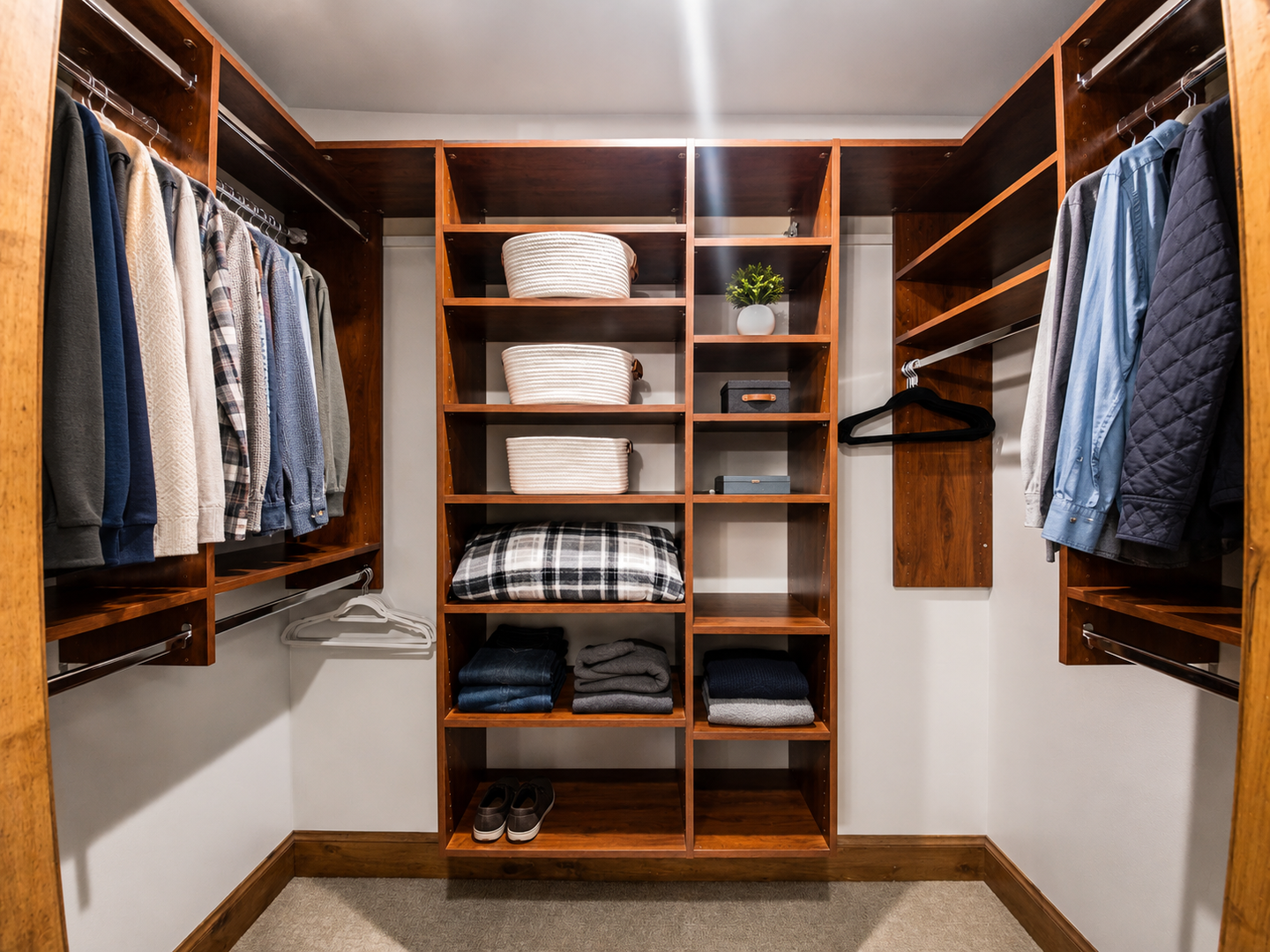 Large Walk-in Closet for Primary Bedroom