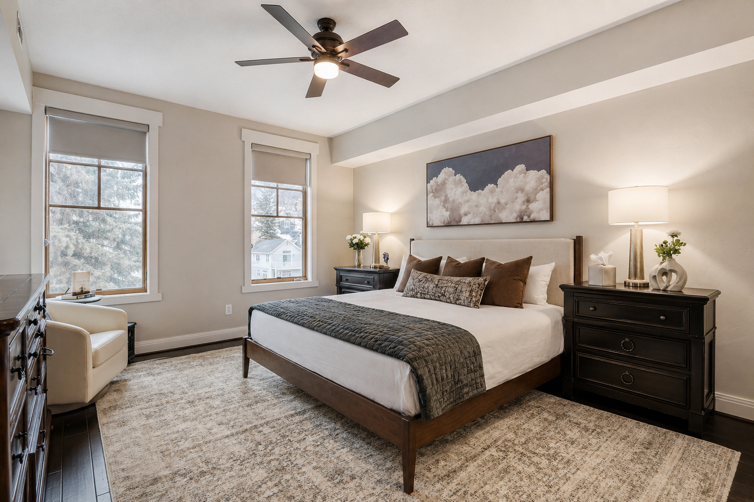 clean comfortable beds