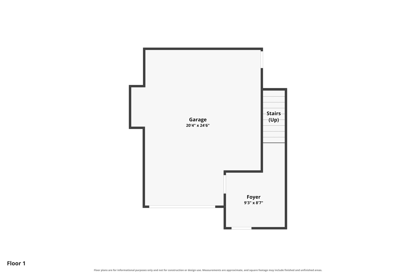 The property features a ground level layout with a spacious two-car garage and convenient foyer entry, offering ample parking and easy access to your vacation home.