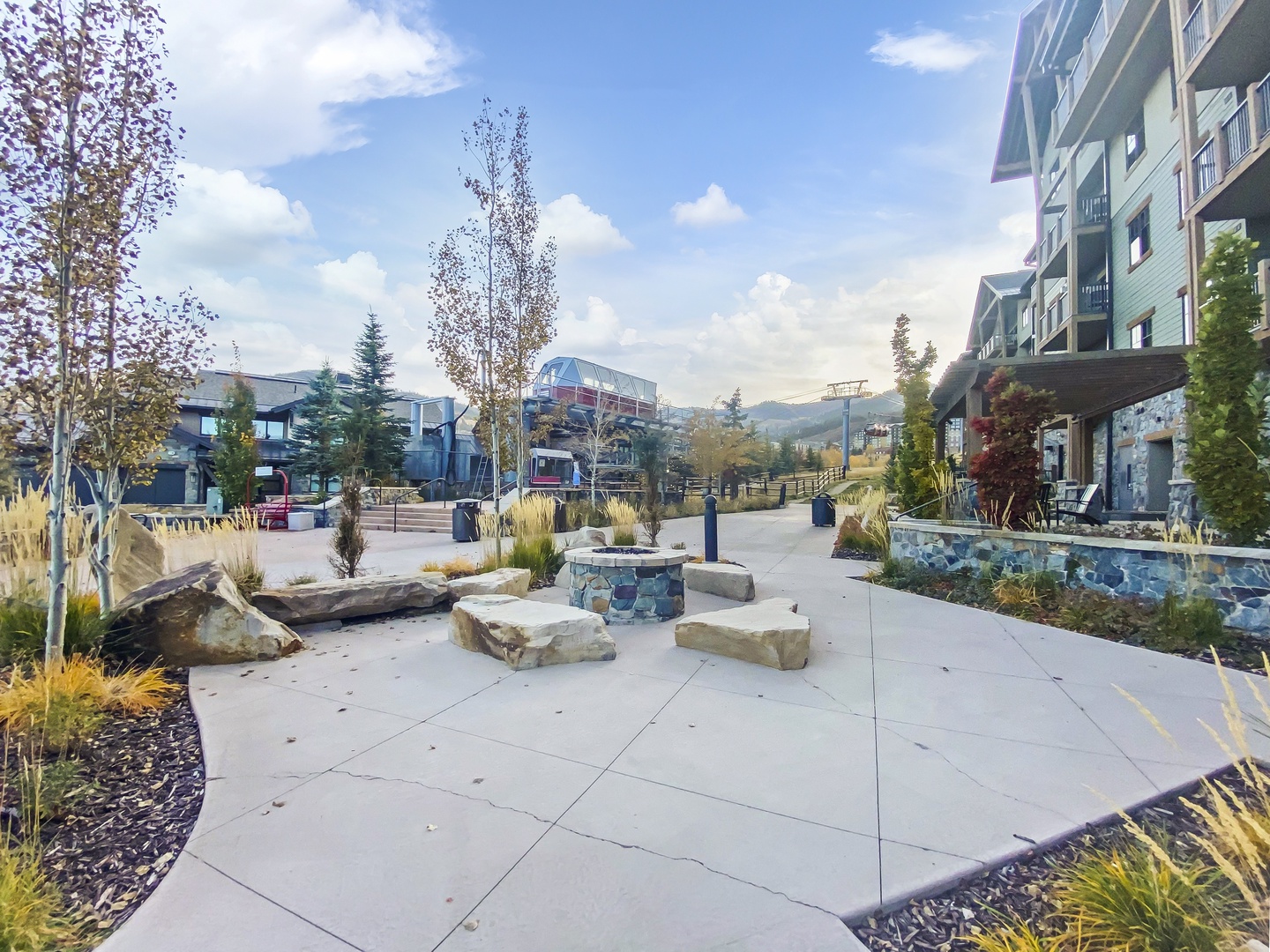 Enjoy the beautiful community grounds