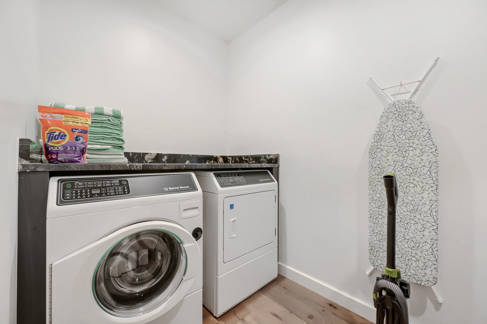 Your own dedicated laundry room makes packing light a breeze—toss in a load and relax while your vacation wardrobe refreshes itself.