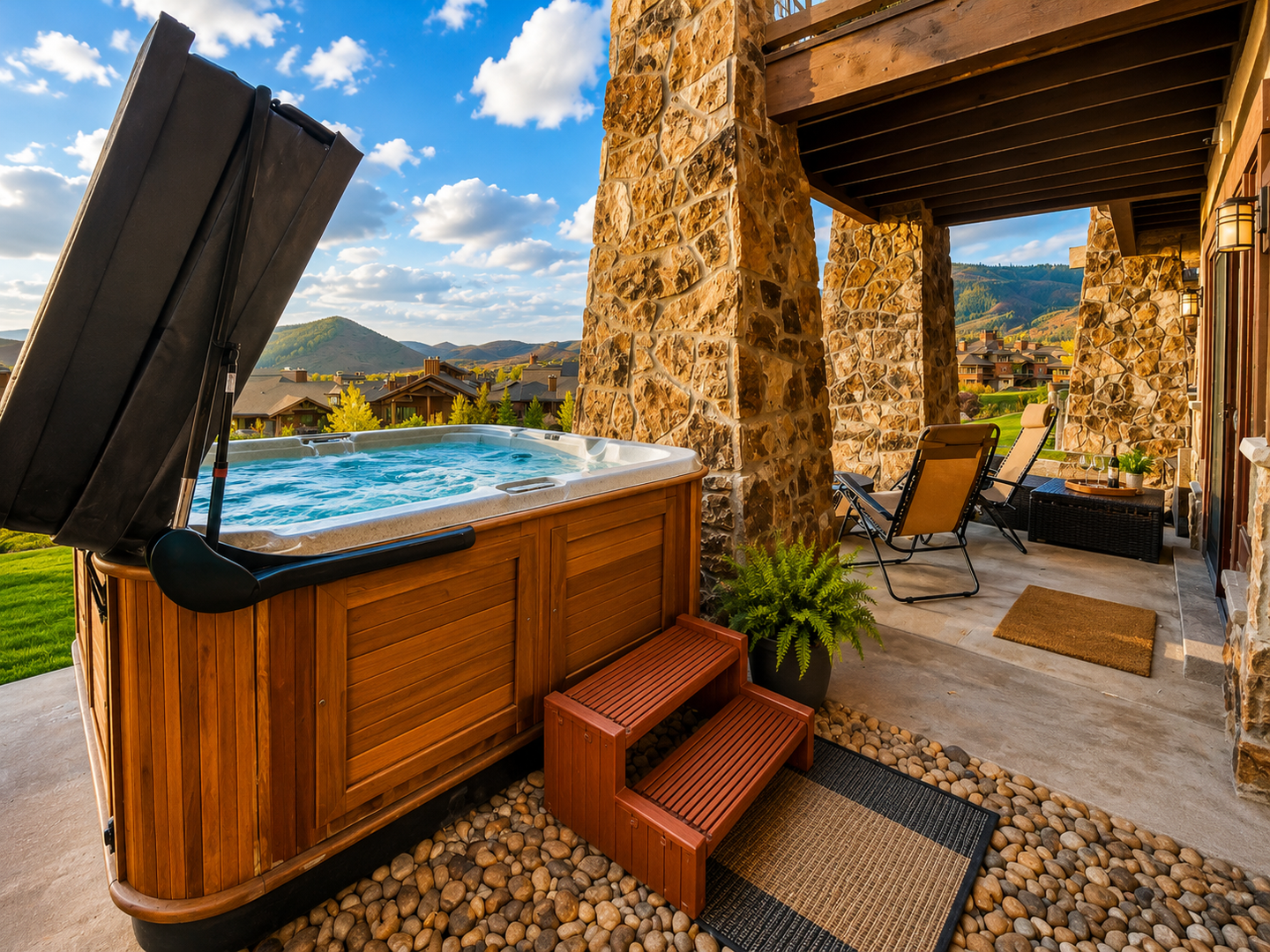 Unwind in this modern 3-bedroom mountain townhome at Park City's Canyons Resort. Enjoy a private hot tub and stunning views, all within a 10-minute walk of the gondola.