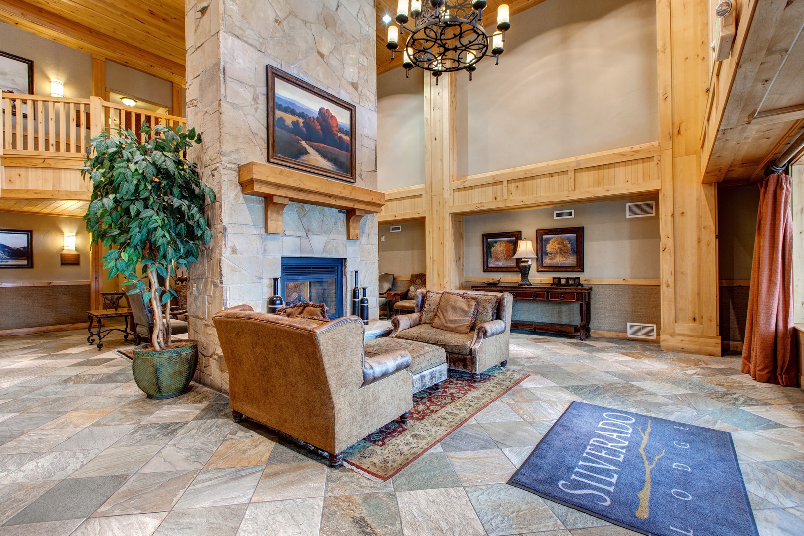 Silverado Lodge Lobby Silverado Lodge Lobby 
