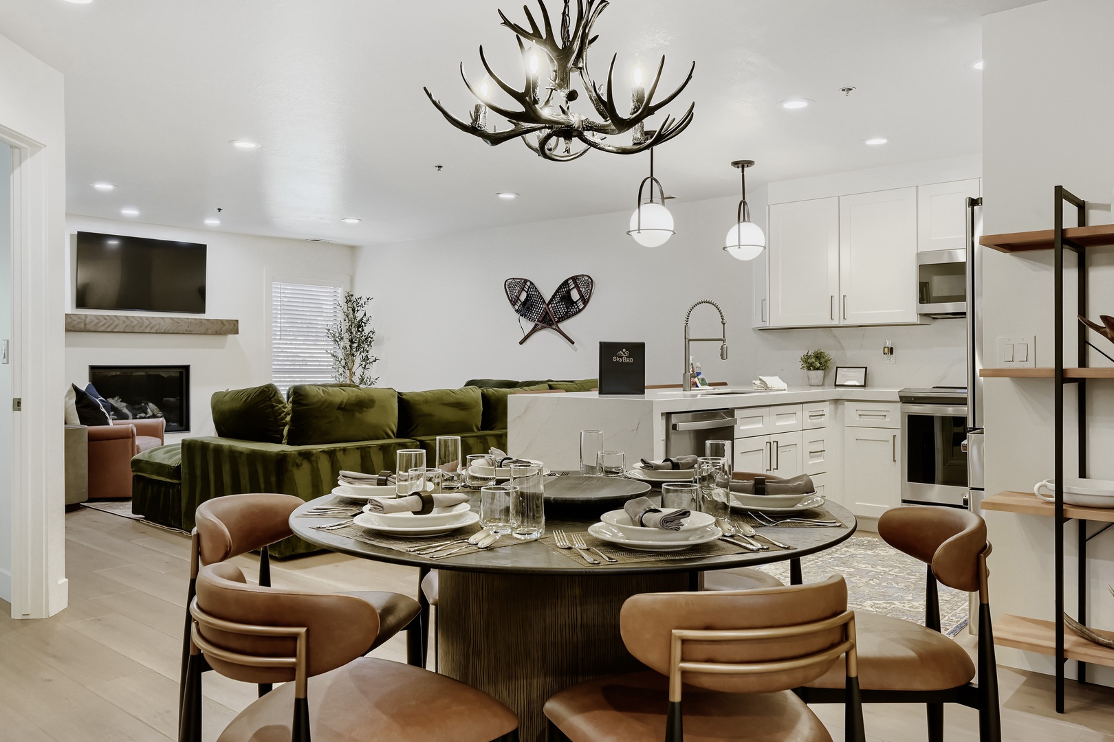Gather around the table for meals