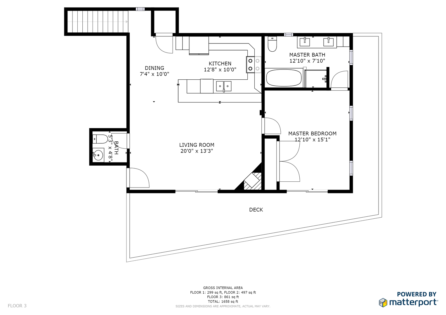 Main Level Floor Plan