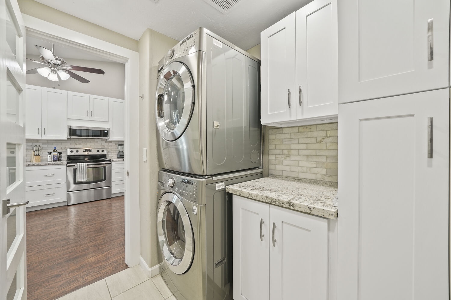 Your laundry room.