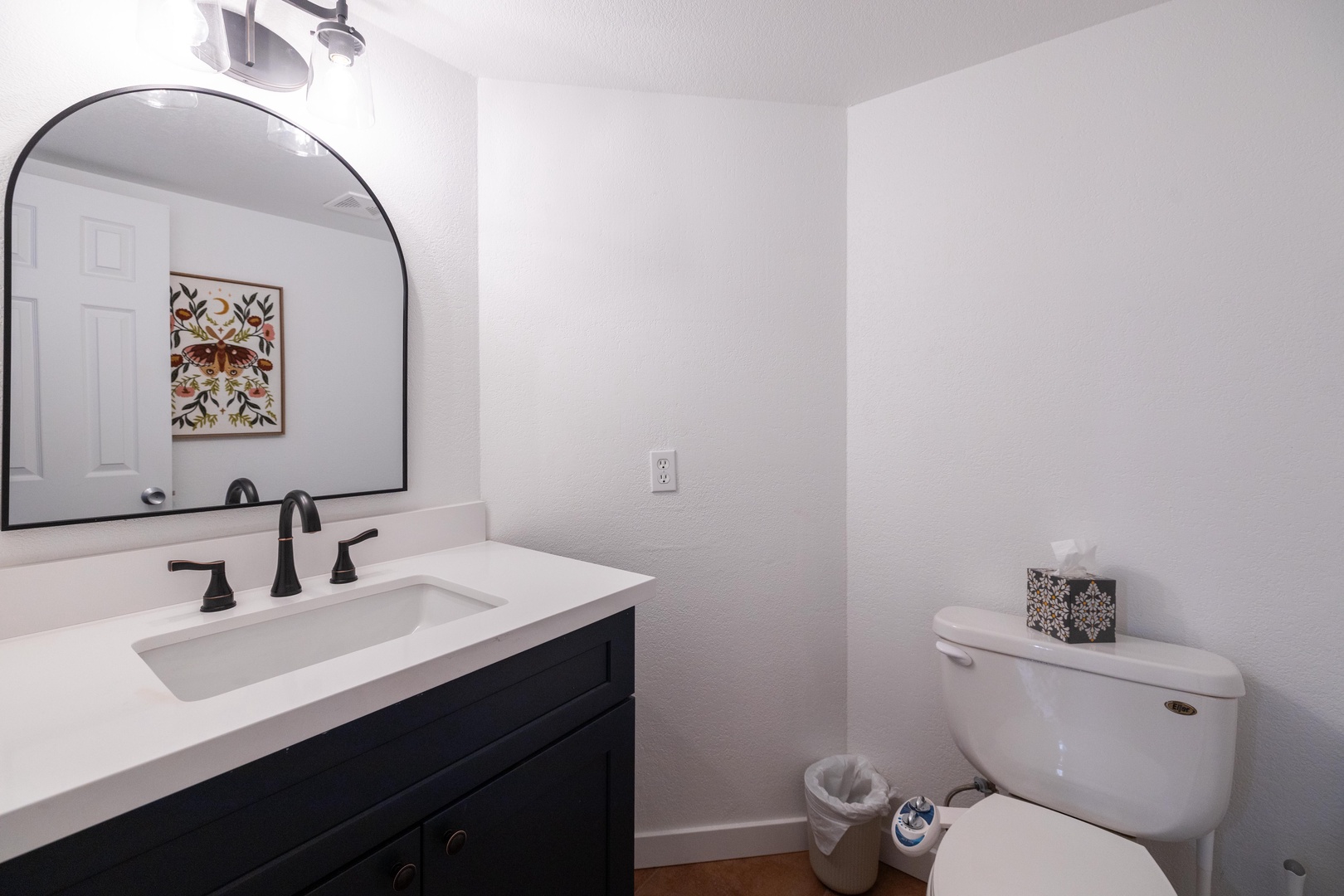 1st floor half bath