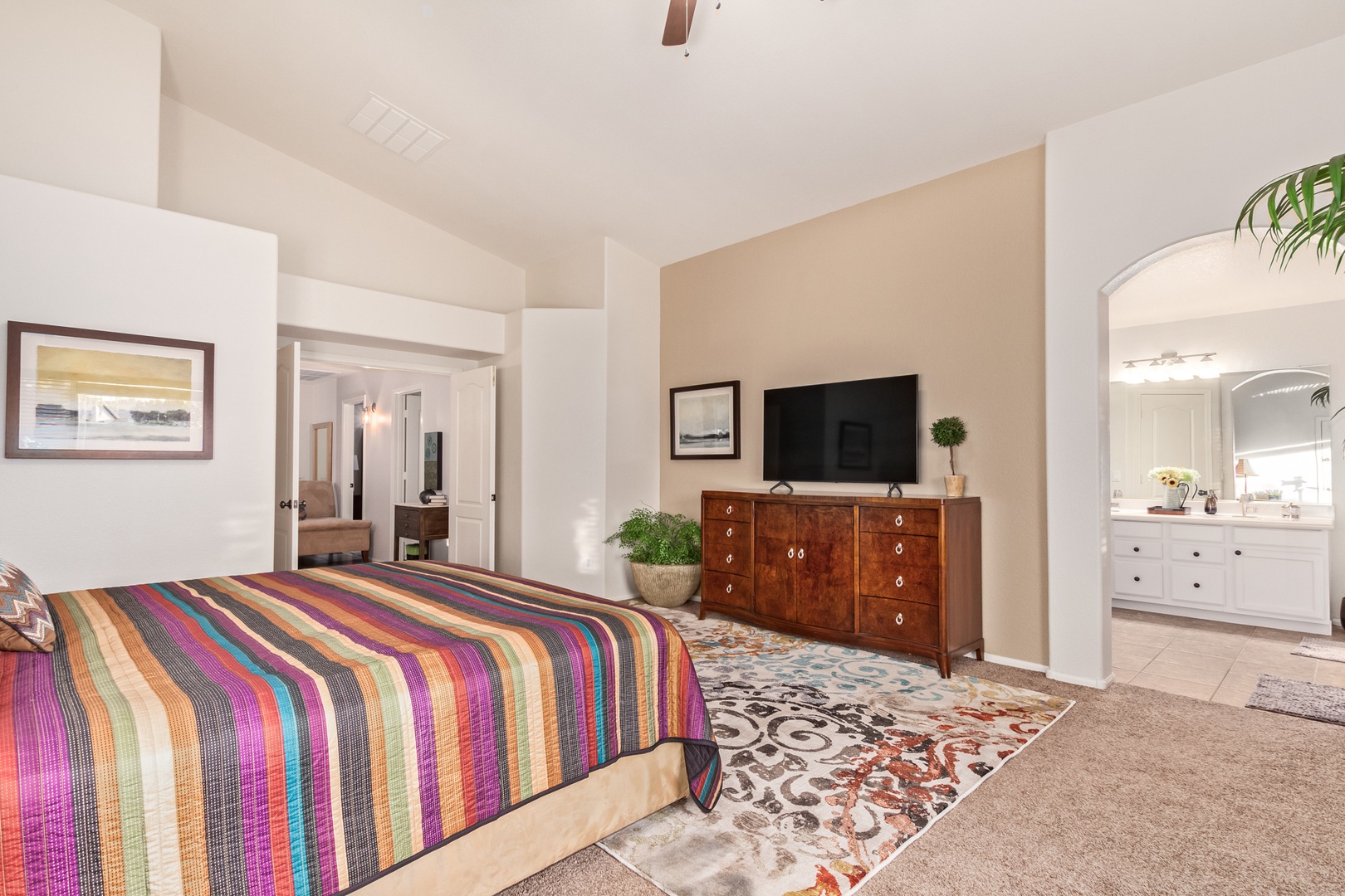 Master Bedroom with King Bed