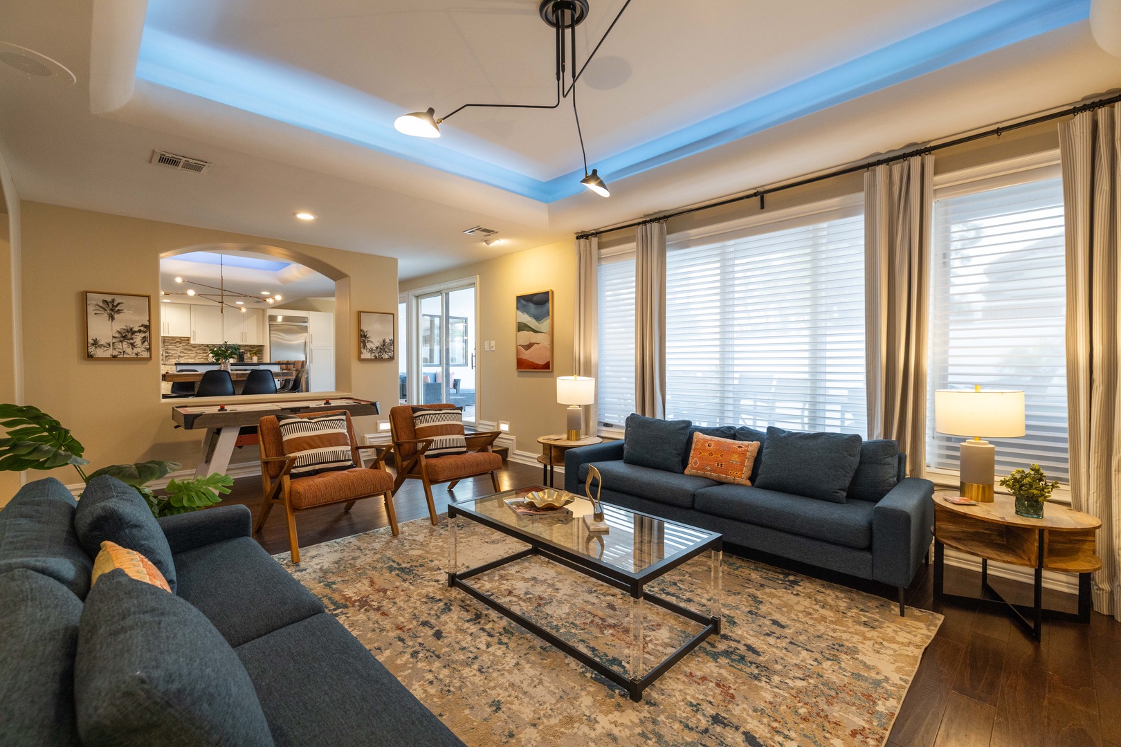 Lounge to watch your favorite shows