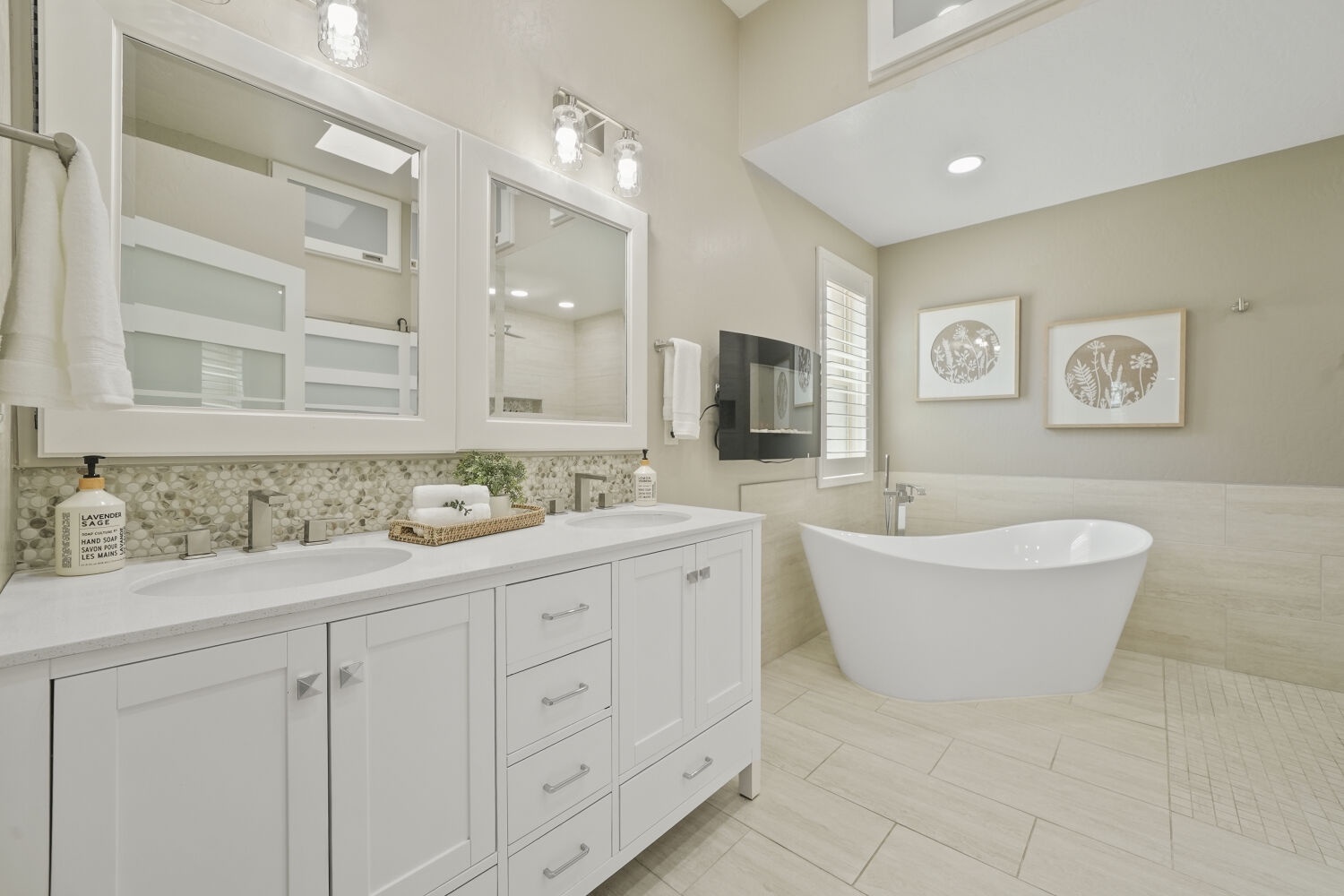 Master bathroom