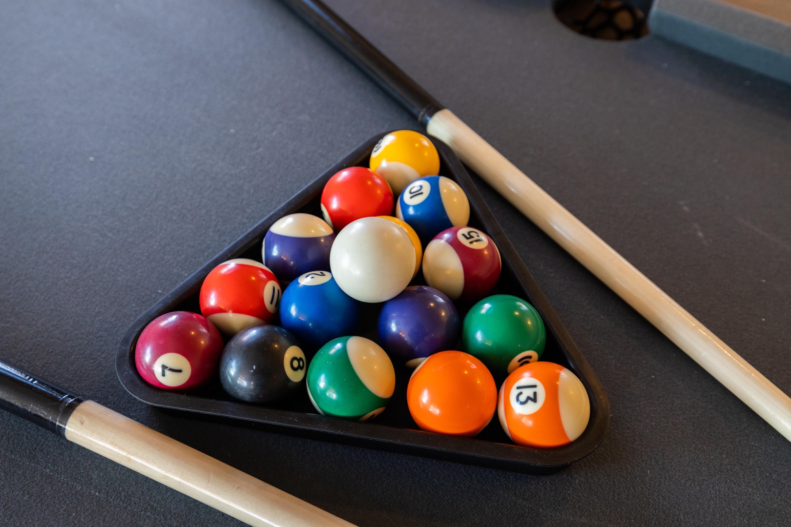 Challenge your friends to a game of pool