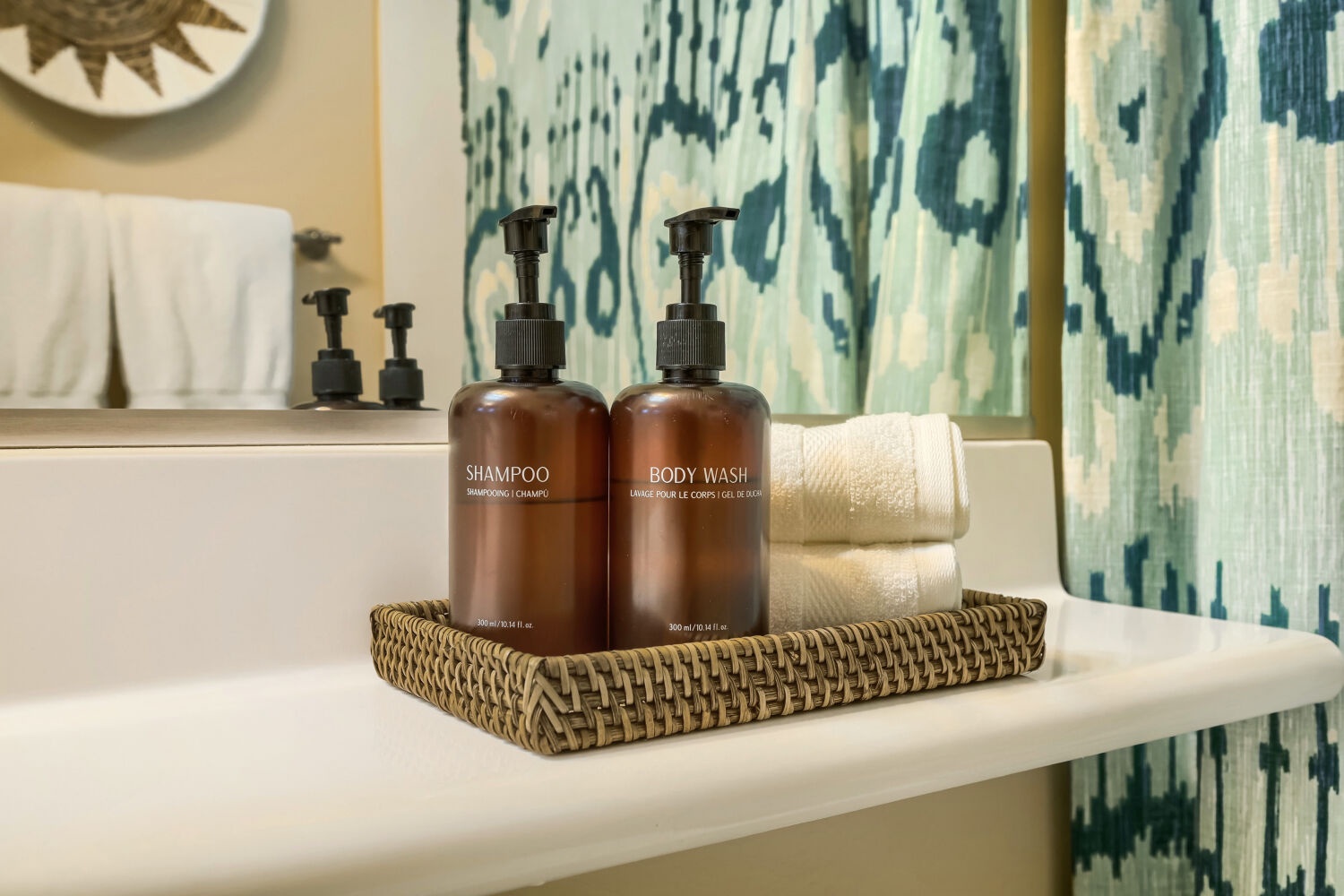 Refresh after your day with quality bath amenities and soft towels arranged just for you. The thoughtful details throughout this bathroom make every moment feel a little more special.