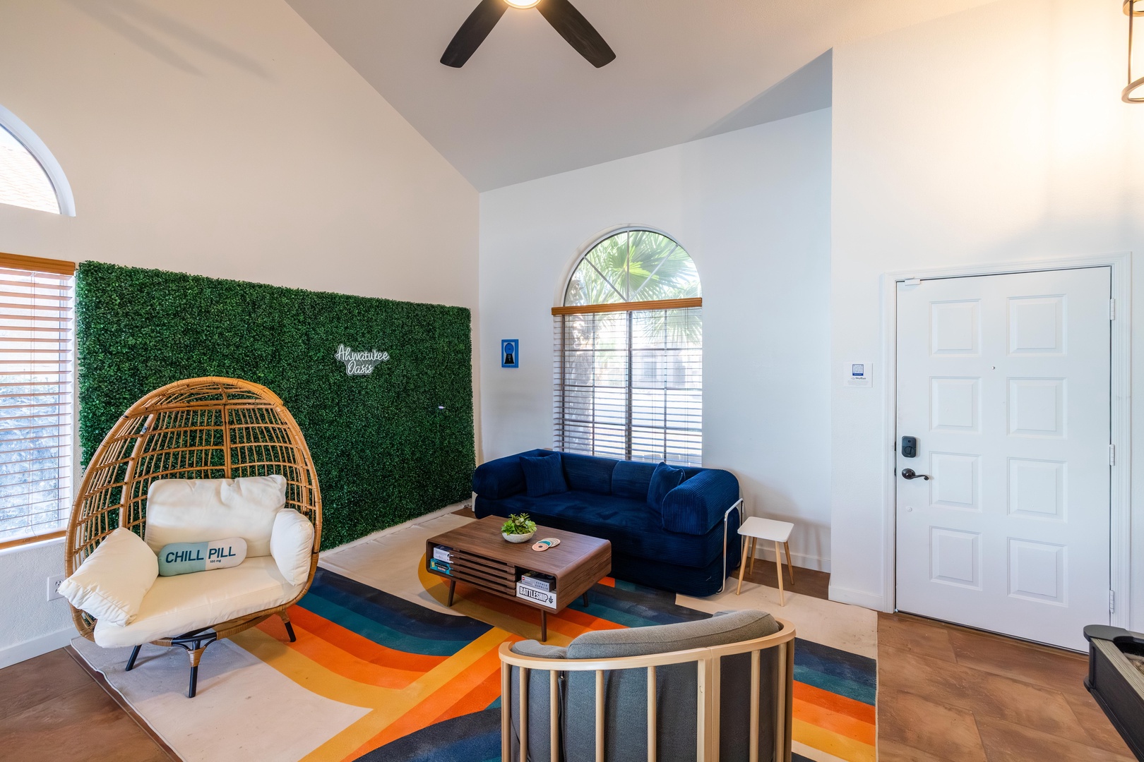 Step into your bright, open living space