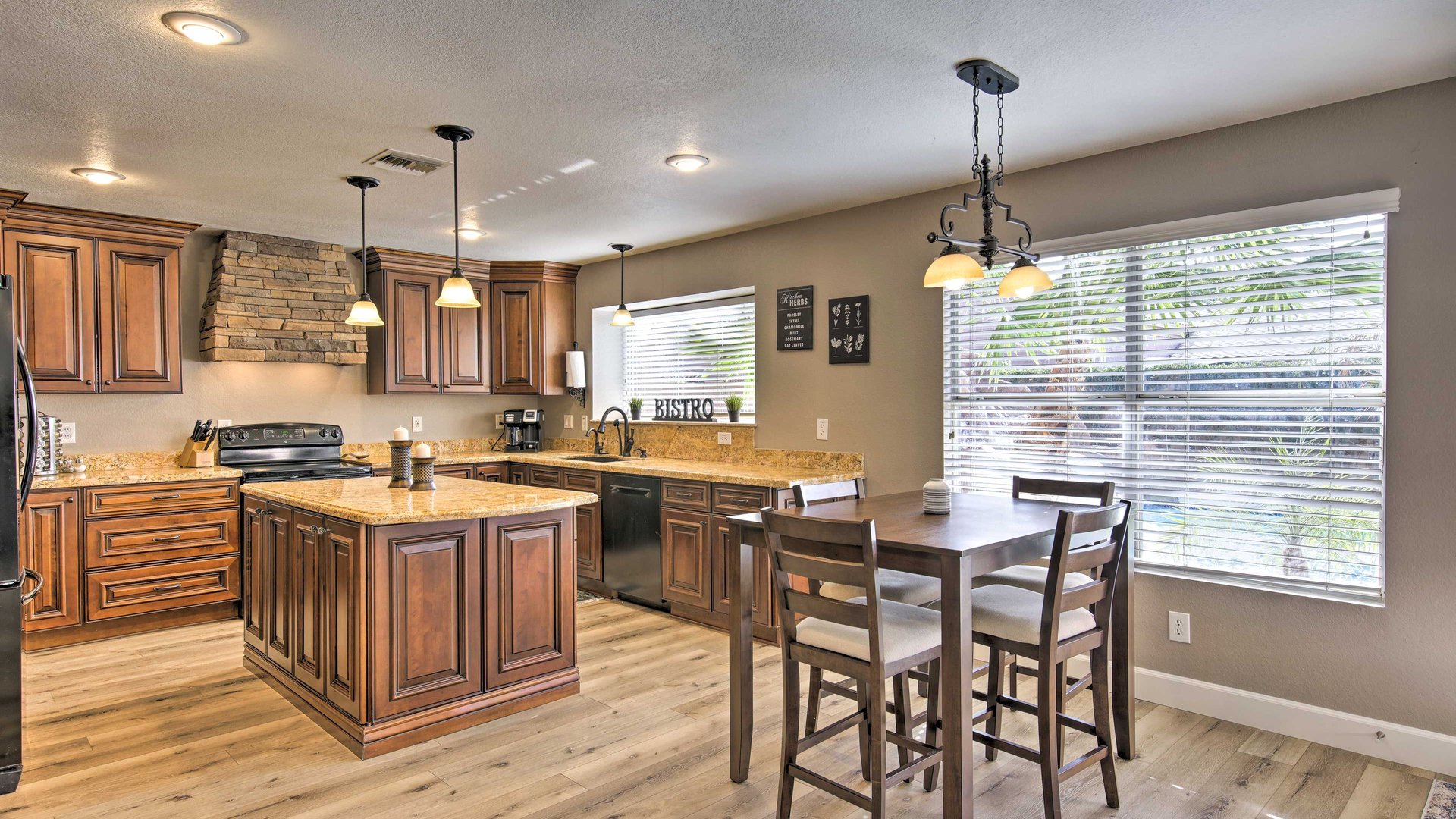 Your gourmet kitchen awaits