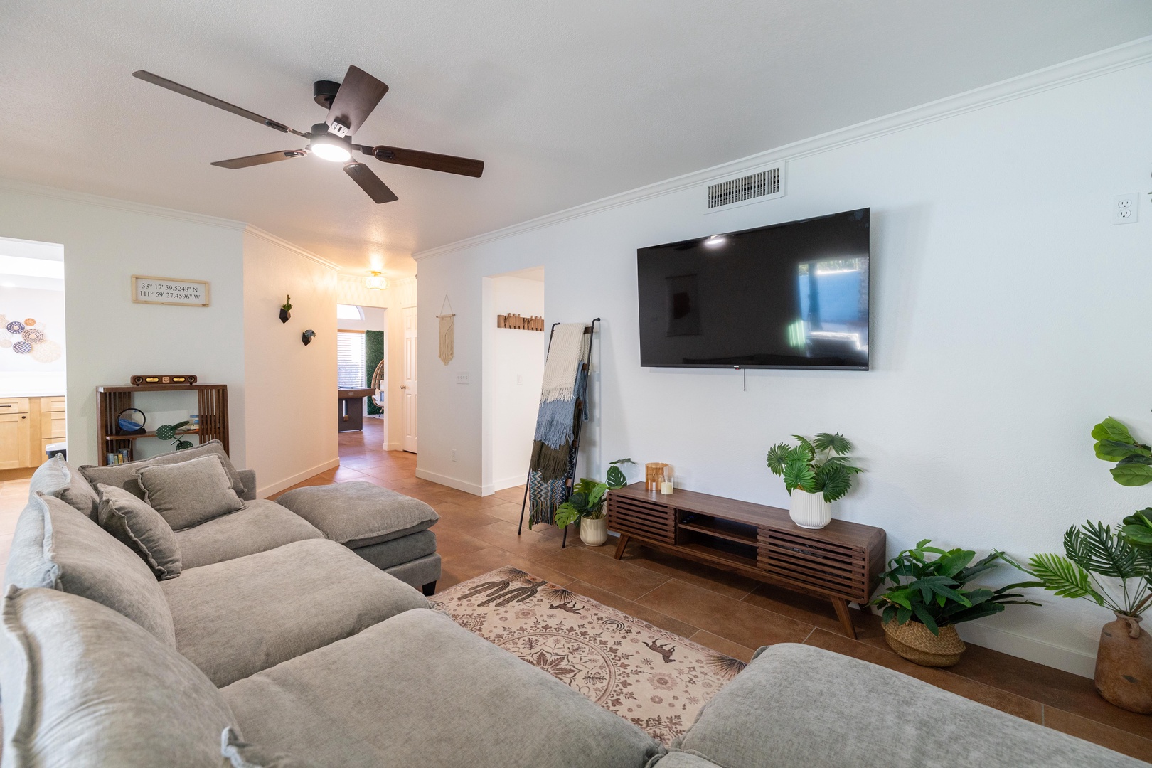 Sink into plush seating and enjoy your favorite shows
