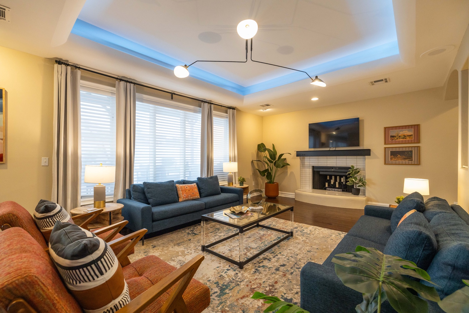 Unwind in your spacious living room