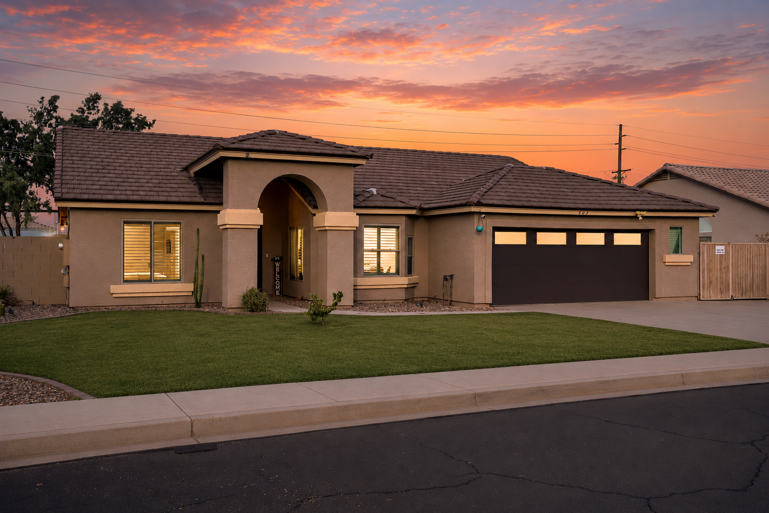 Beautiful home in a safe neighborhood