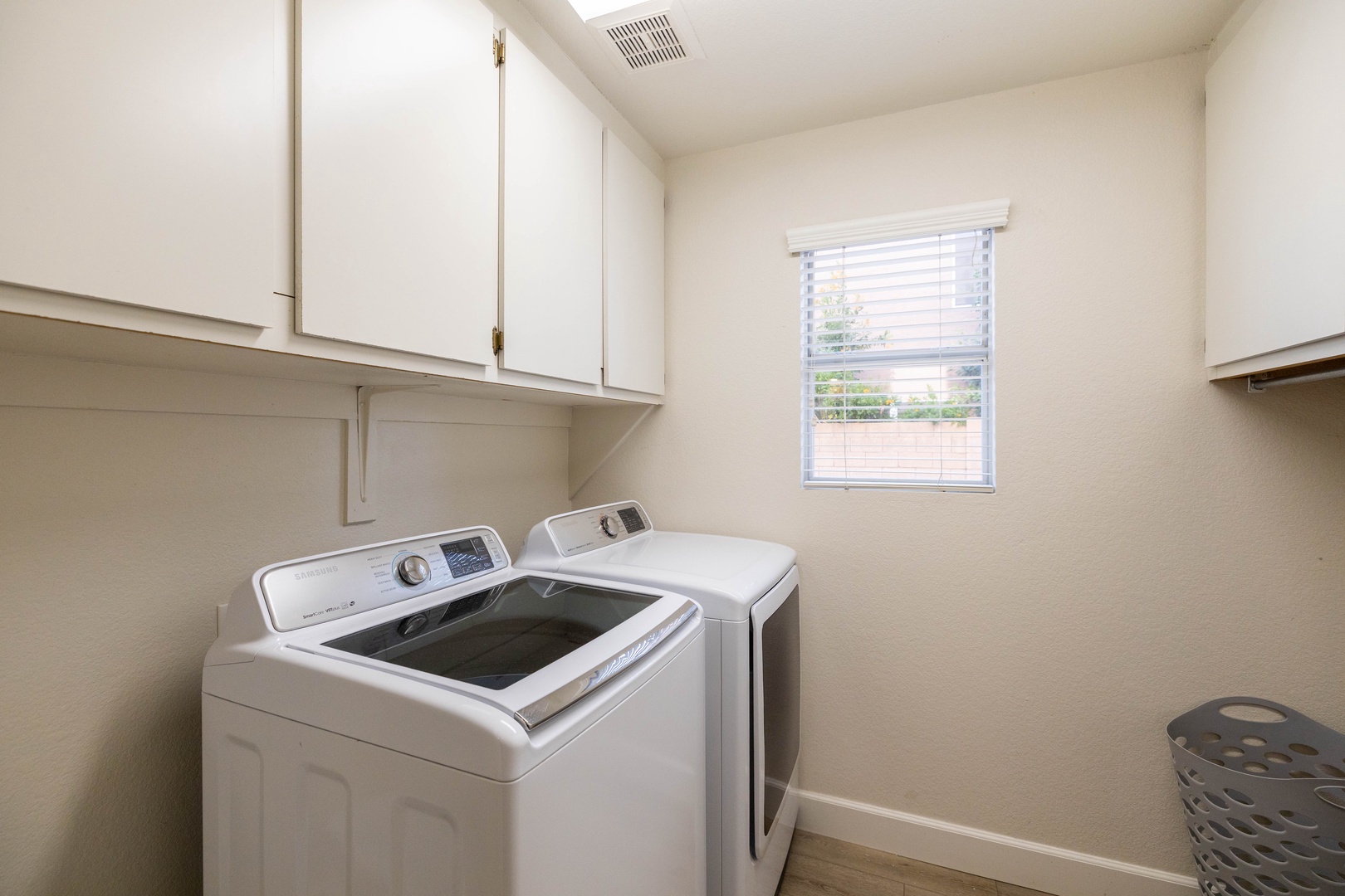 Your dedicated laundry room makes extended stays effortless.