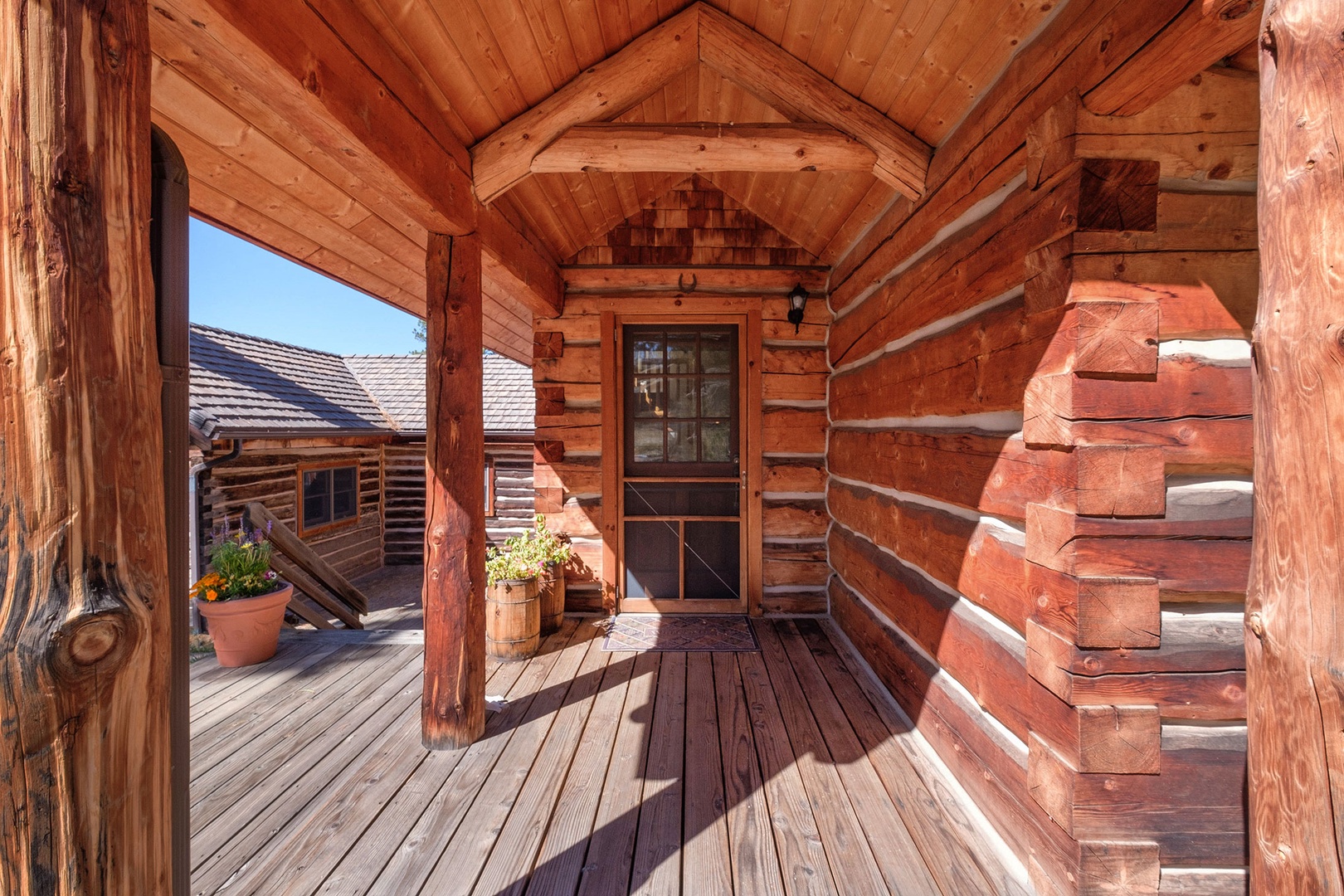 Exterior view of entry door