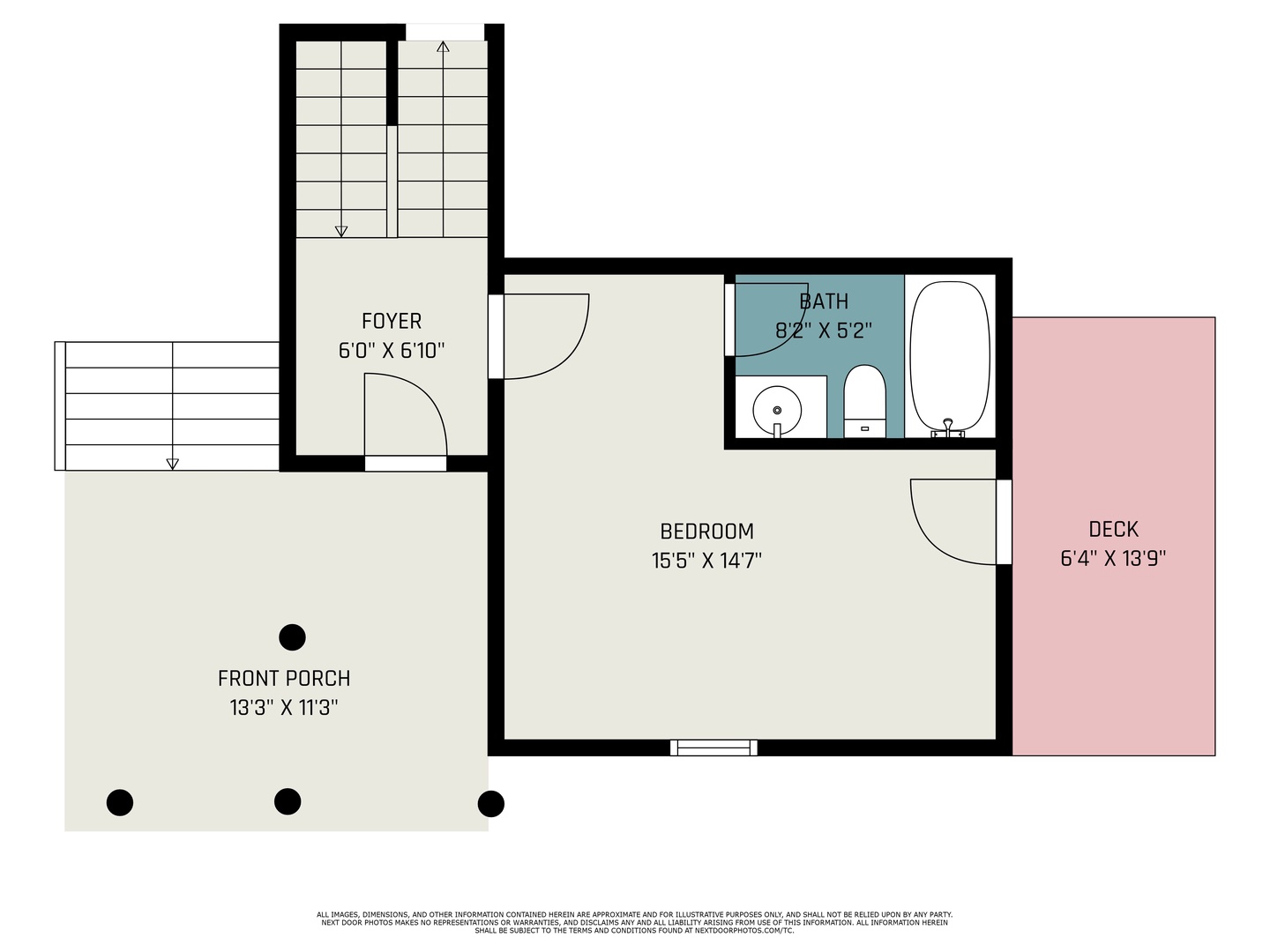 Floor plan for bunk room