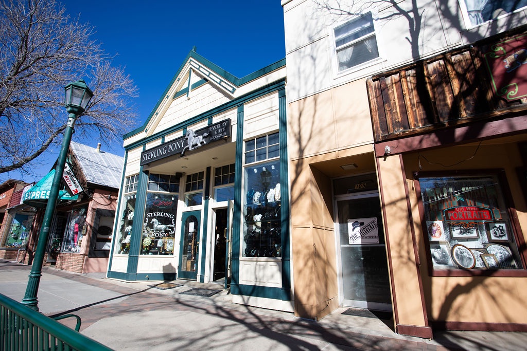 Located in the charming downtown district. Surrounded by local shops and historic storefronts.