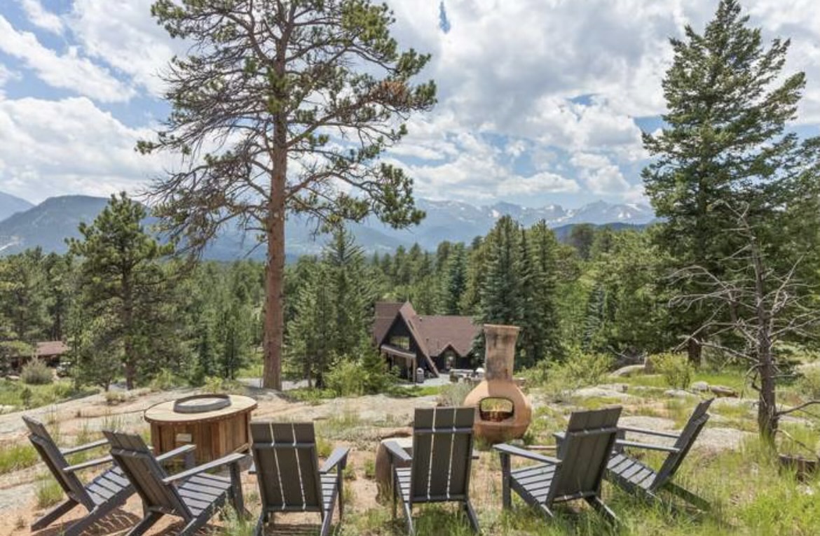 Unwind outdoors with stunning mountain views.