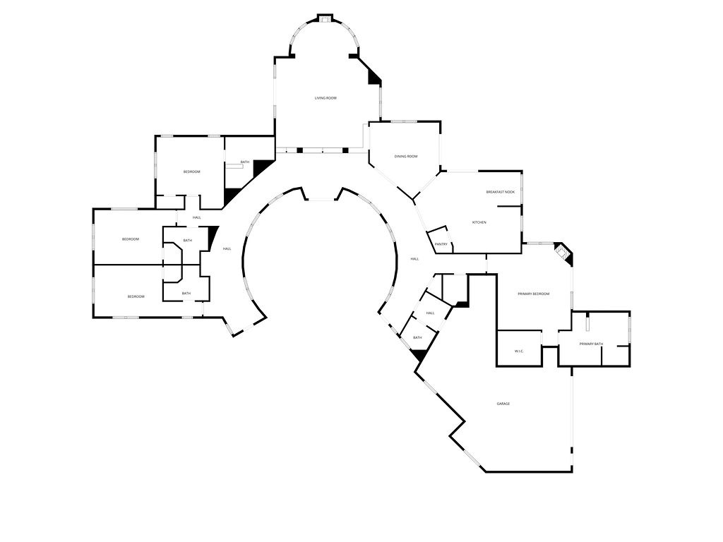 Detailed floor plan showcasing the spacious layout with multiple bedrooms, open living areas, and thoughtful room arrangement.