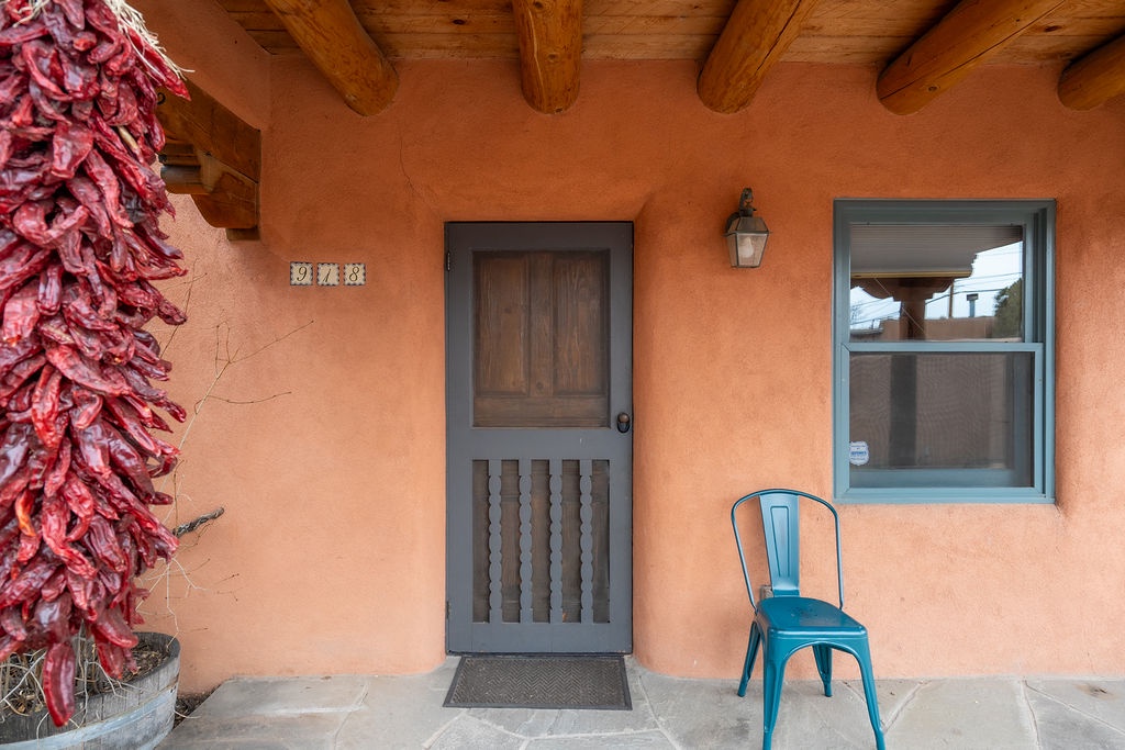 Southwestern charm welcomes you with warm adobe walls, rustic beams, and authentic touches like chile ristras.