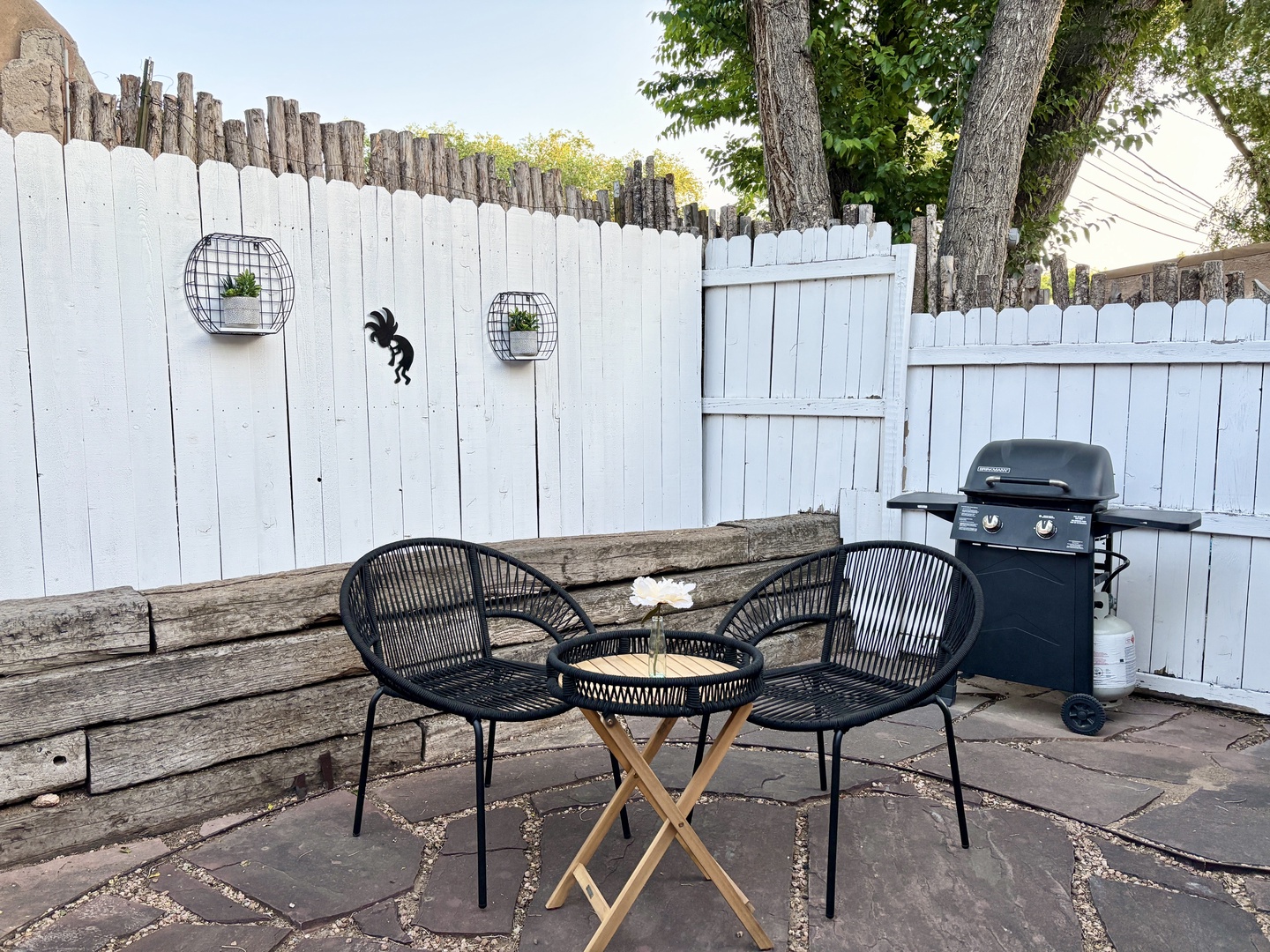 Fire up the grill and enjoy alfresco dining in your private patio, complete with stylish seating and BBQ for memorable outdoor meals.